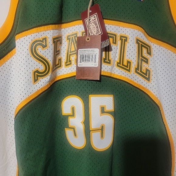 Mitchell & Ness NBA Seattle Supersonics Kevin Durant Swingman Jersey Size XXL - Picture 5 of 6